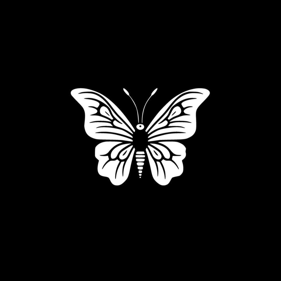 borboleta - minimalista e plano logotipo - vetor ilustração