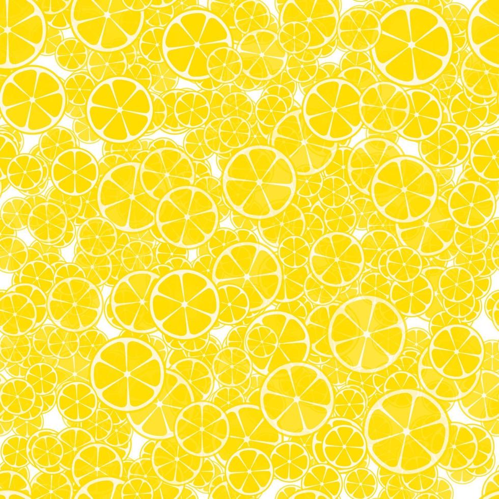 ilustração em vetor fundo abstrato limão sem costura padrão