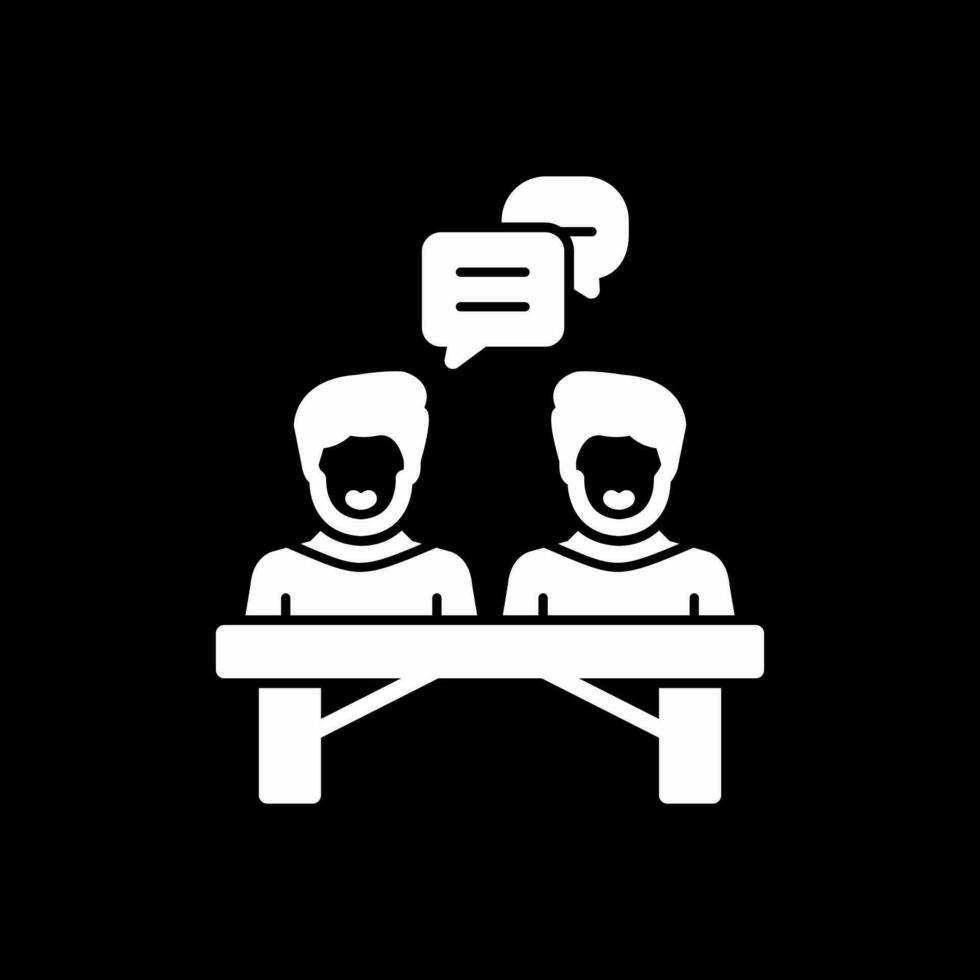design de ícone de vetor de reunião
