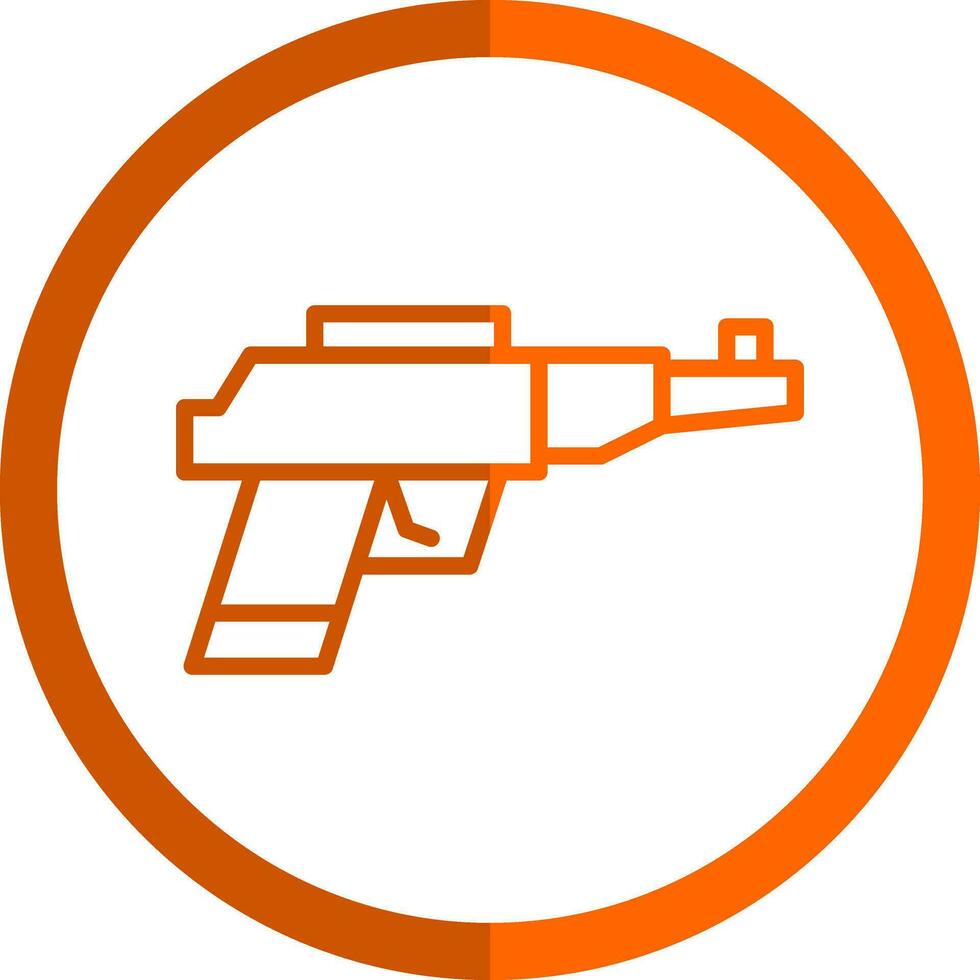 brinquedo arma de fogo vetor ícone Projeto