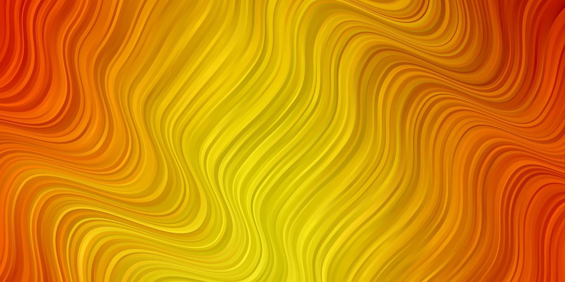 textura vetorial laranja clara com arco circular vetor