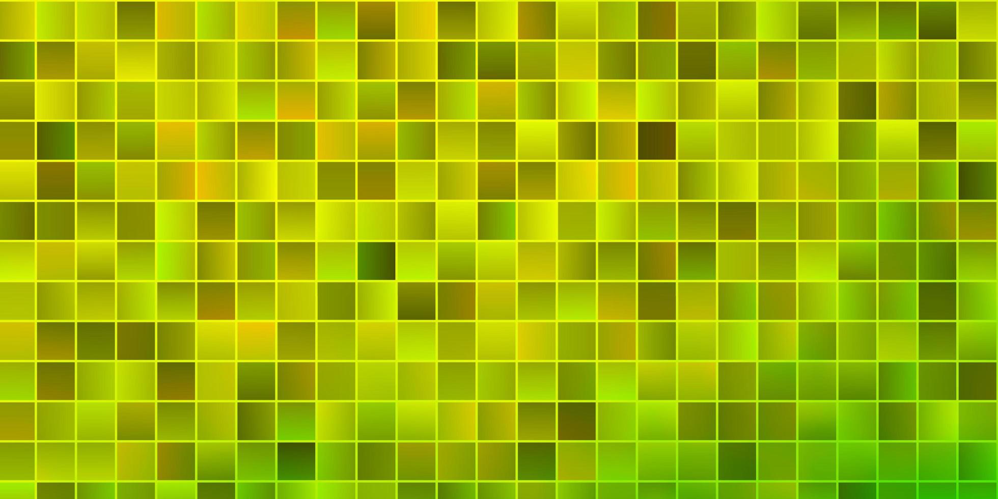 de fundo vector verde e amarelo claro em estilo poligonal.