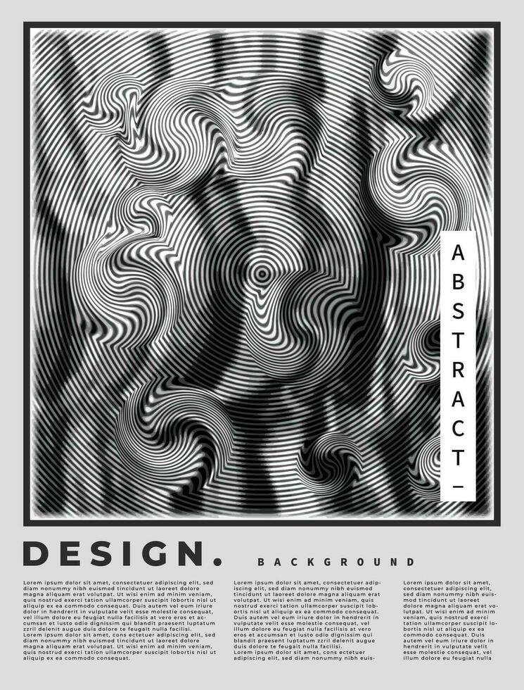 abstrato cinzento fluido fundo modelo cópia de espaço. contemporâneo grunge poster Projeto. adequado para arte exibição ou evento bandeira. vetor