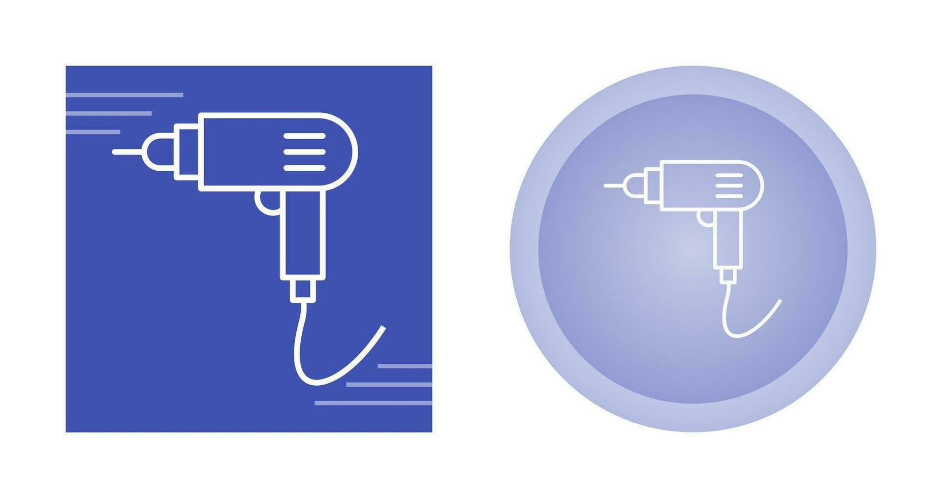 ícone de vetor de máquina de perfuração