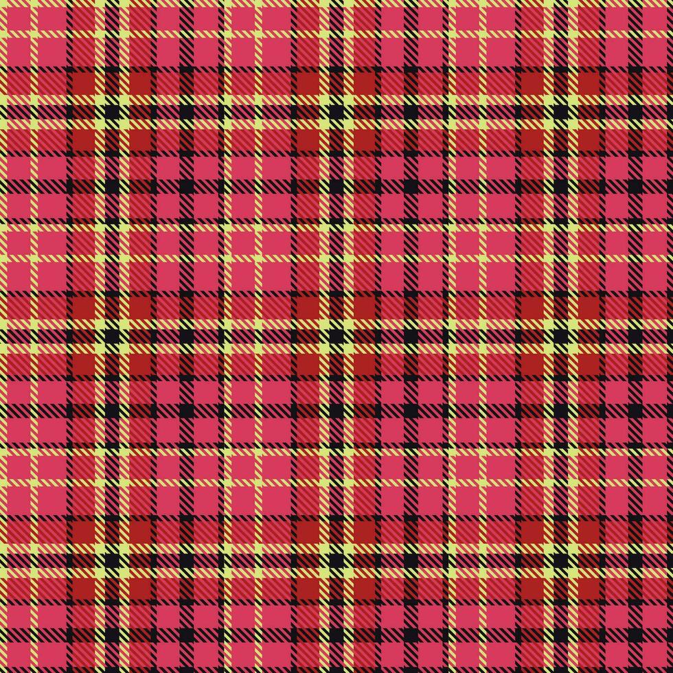 vetor de padrão xadrez, fundo de tecido tartan