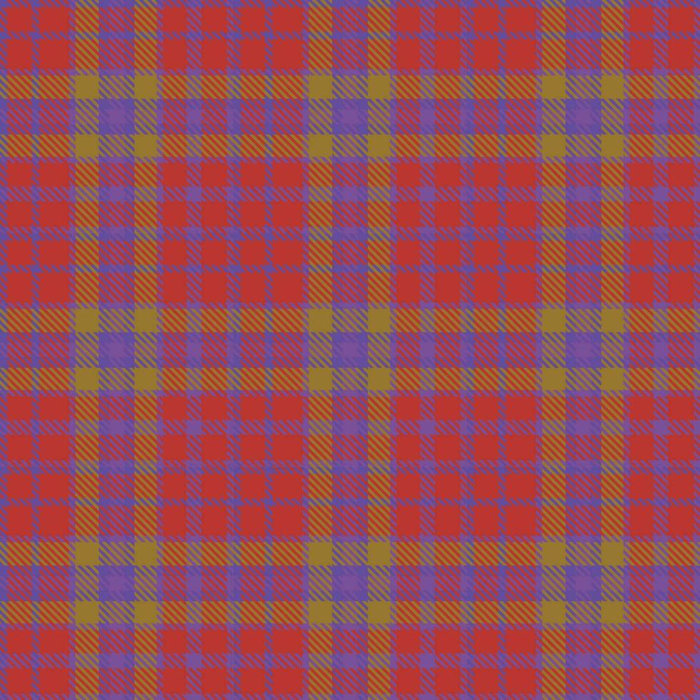 vetor de padrão xadrez, fundo de tecido tartan