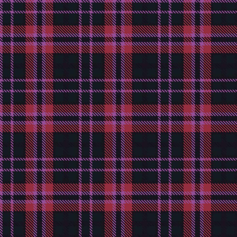 vetor de padrão xadrez, fundo de tecido tartan