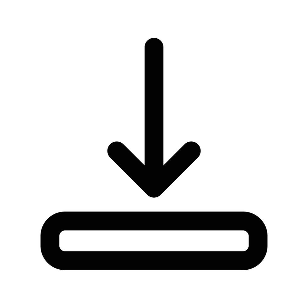 baixar ícone, baixar botão, baixar símbolo para Móvel inscrição e local na rede Internet, do utilizador interface ícone Projeto elemento vetor ilustração