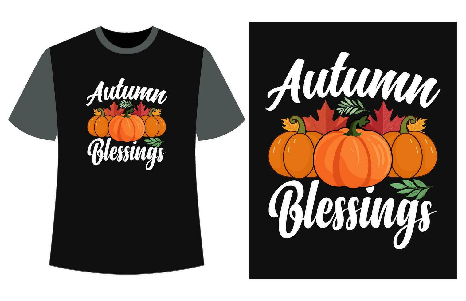 outono camiseta Projeto vetor ilustração, outono t camisa, outono abóbora t camisa