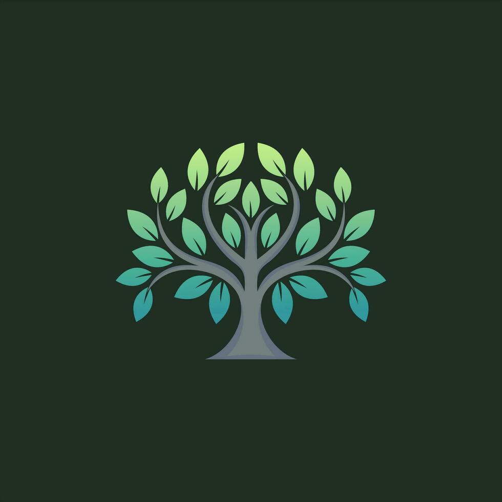 banyan árvore logotipo vetor Projeto