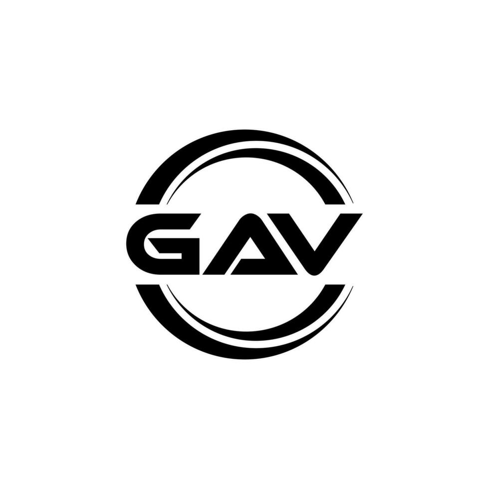 gav logotipo projeto, inspiração para uma único identidade. moderno elegância e criativo Projeto. marca d'água seu sucesso com a impressionante isto logotipo. vetor