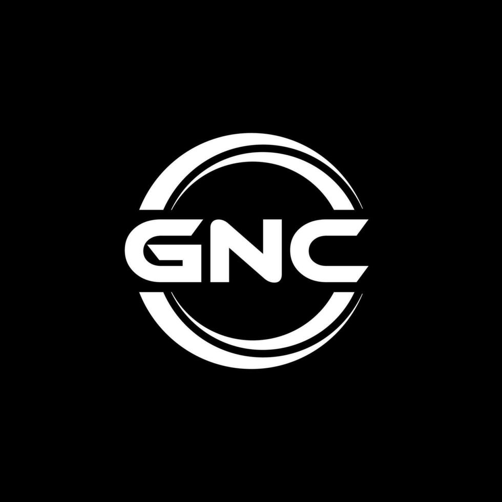 gnc logotipo projeto, inspiração para uma único identidade. moderno elegância e criativo Projeto. marca d'água seu sucesso com a impressionante isto logotipo. vetor