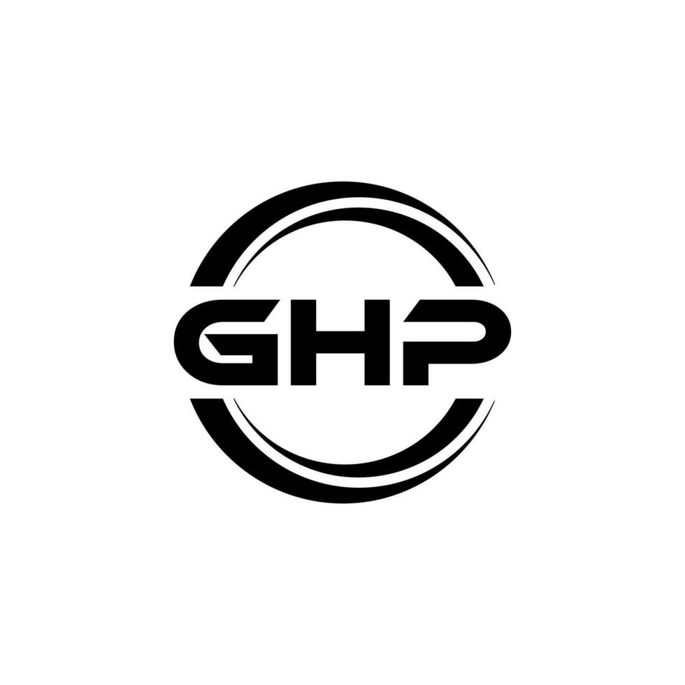 ghp logotipo projeto, inspiração para uma único identidade. moderno elegância e criativo Projeto. marca d'água seu sucesso com a impressionante isto logotipo. vetor