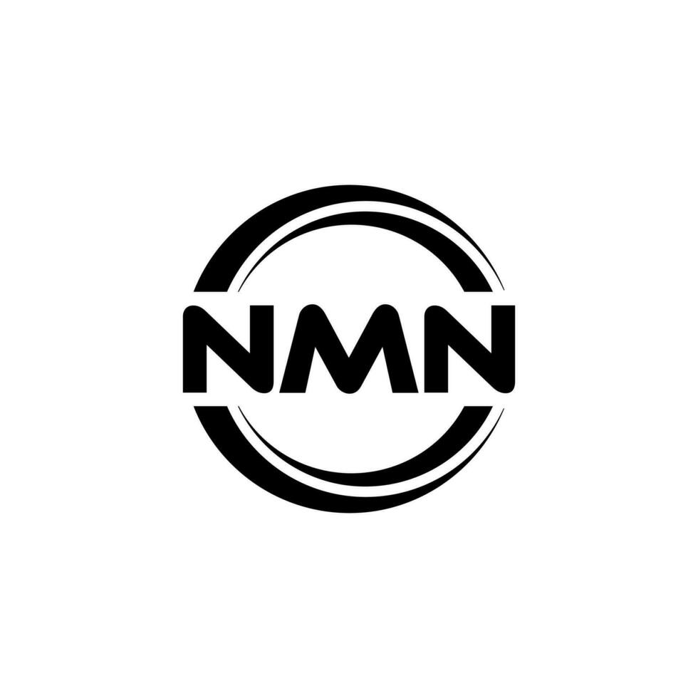 nmn logotipo projeto, inspiração para uma único identidade. moderno elegância e criativo Projeto. marca d'água seu sucesso com a impressionante isto logotipo. vetor