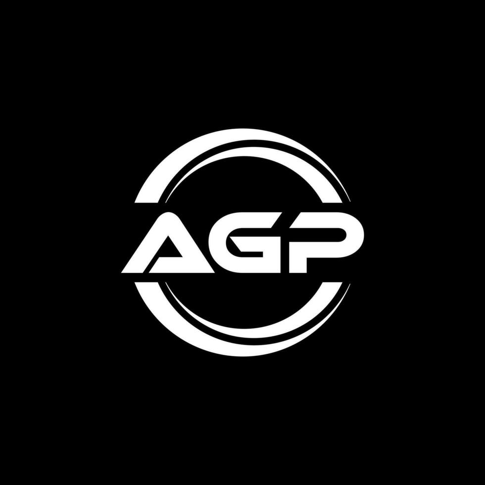 agp logotipo projeto, inspiração para uma único identidade. moderno elegância e criativo Projeto. marca d'água seu sucesso com a impressionante isto logotipo. vetor