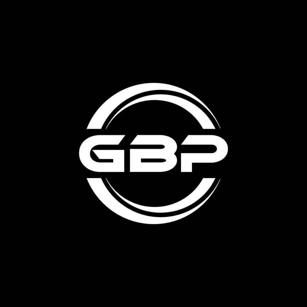 GBP logotipo projeto, inspiração para uma único identidade. moderno elegância e criativo Projeto. marca d'água seu sucesso com a impressionante isto logotipo. vetor