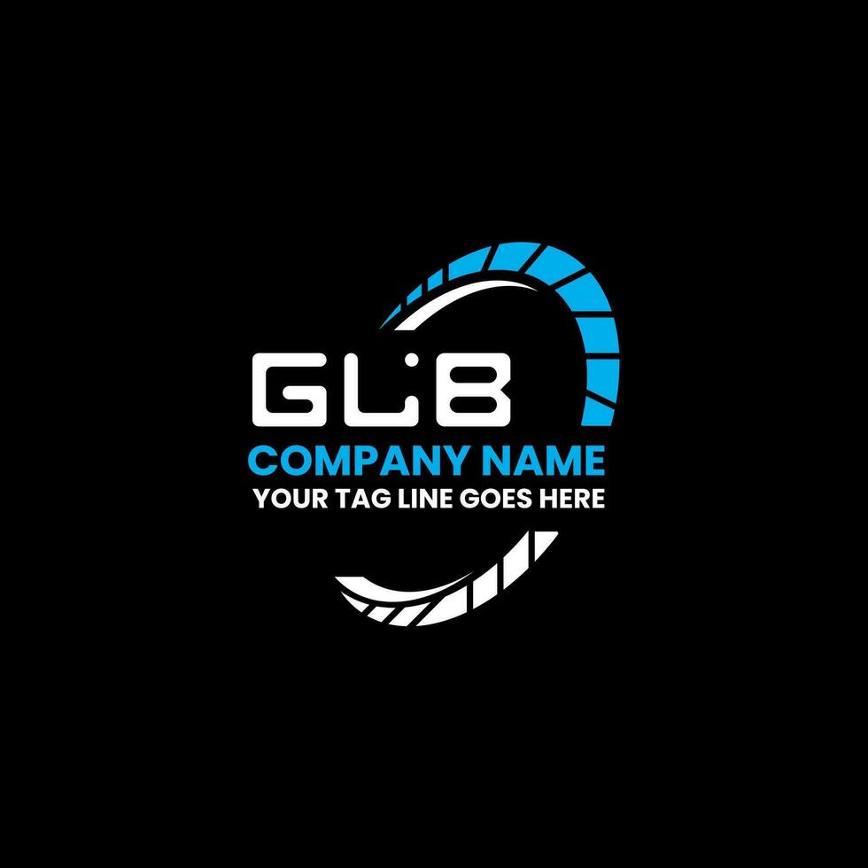 glb carta logotipo criativo Projeto com vetor gráfico, glb simples e moderno logotipo. glb luxuoso alfabeto Projeto