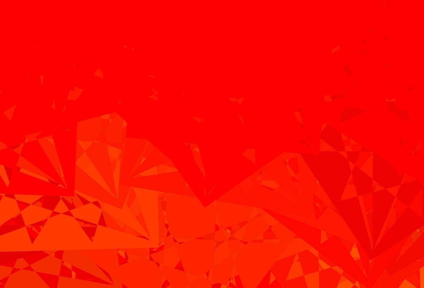 pano de fundo vector vermelho e amarelo escuro com triângulos, linhas.