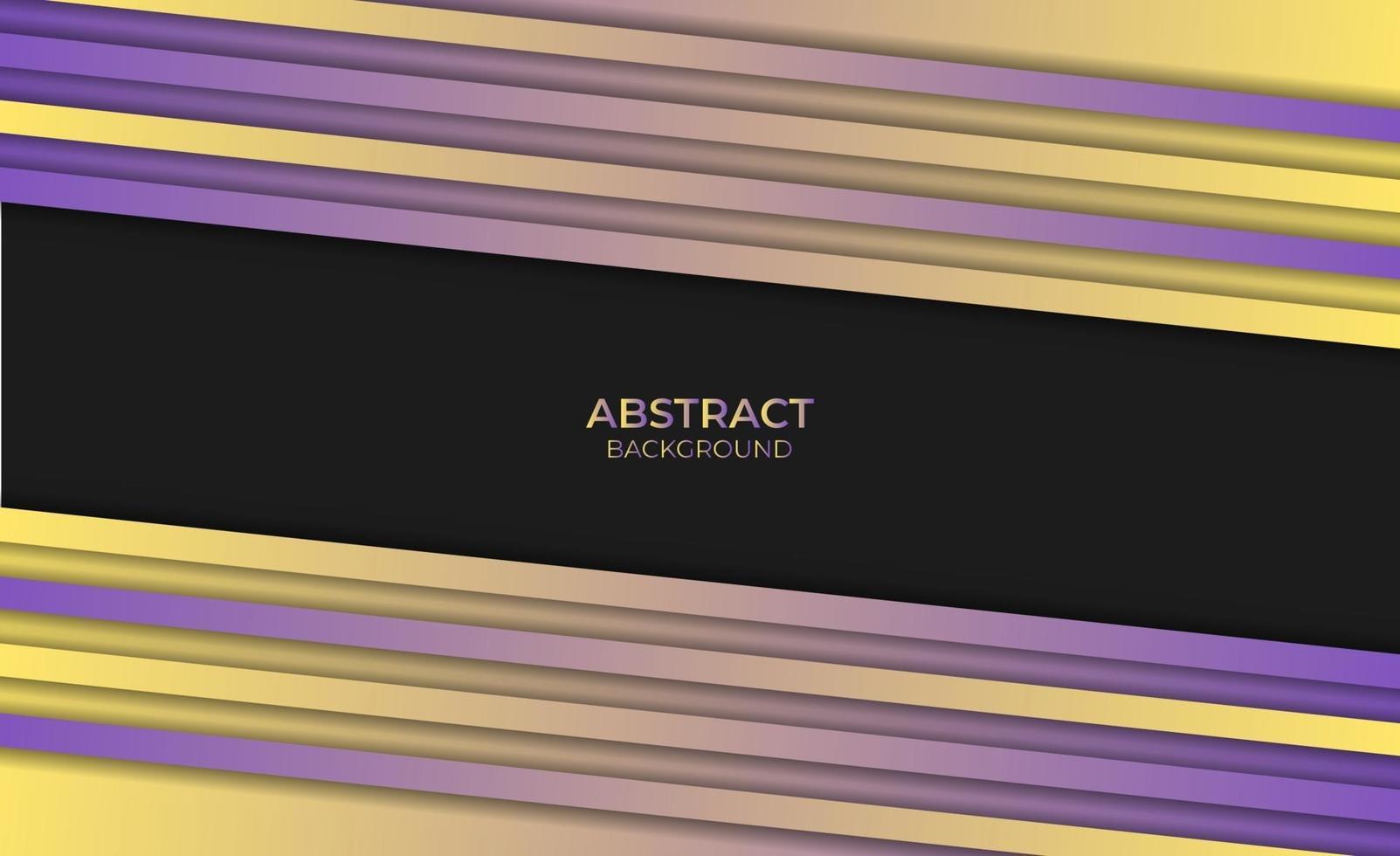 estilo abstrato fundo roxo amarelo design moderno gradiente vetor