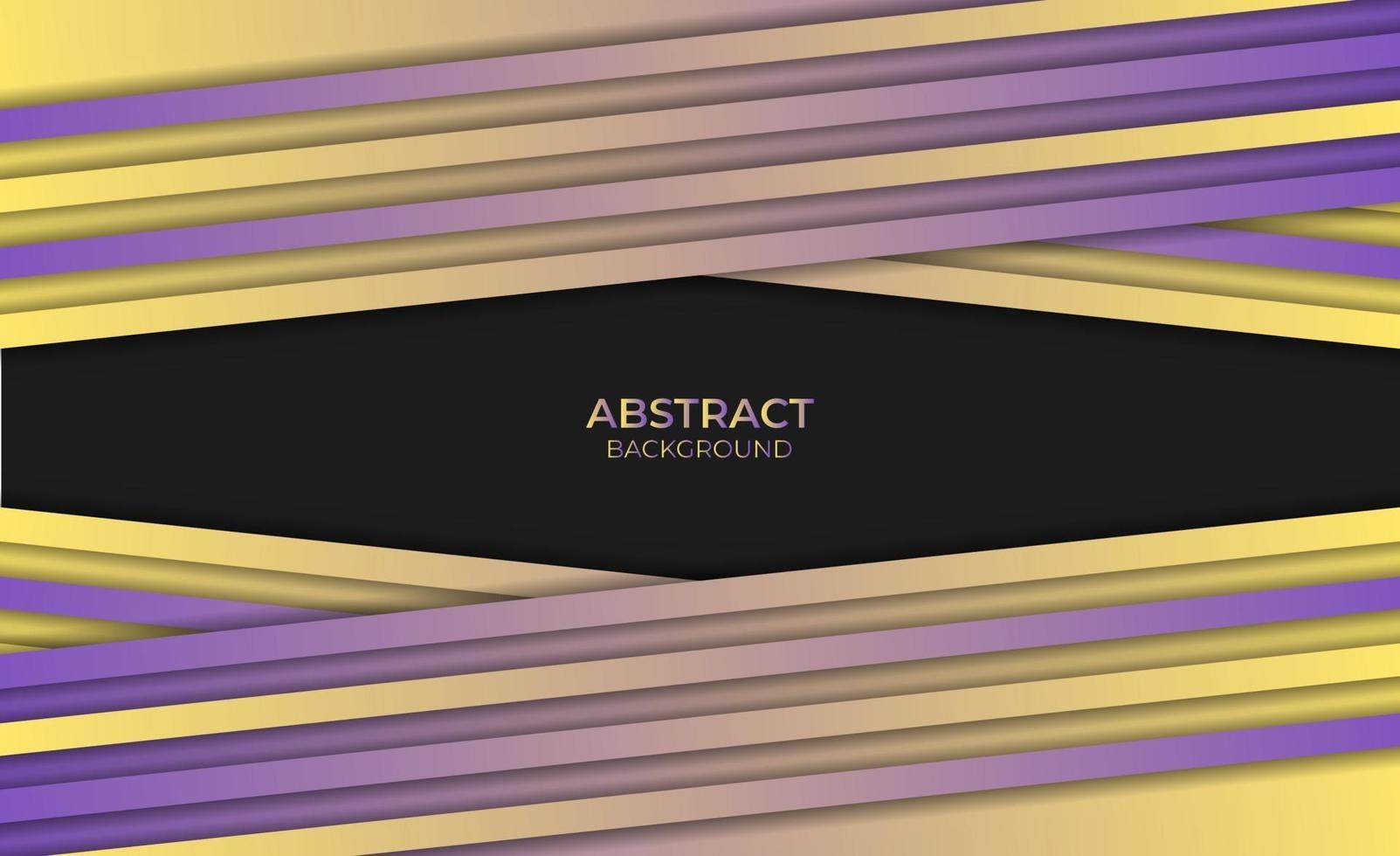 estilo abstrato fundo gradiente roxo amarelo design moderno vetor