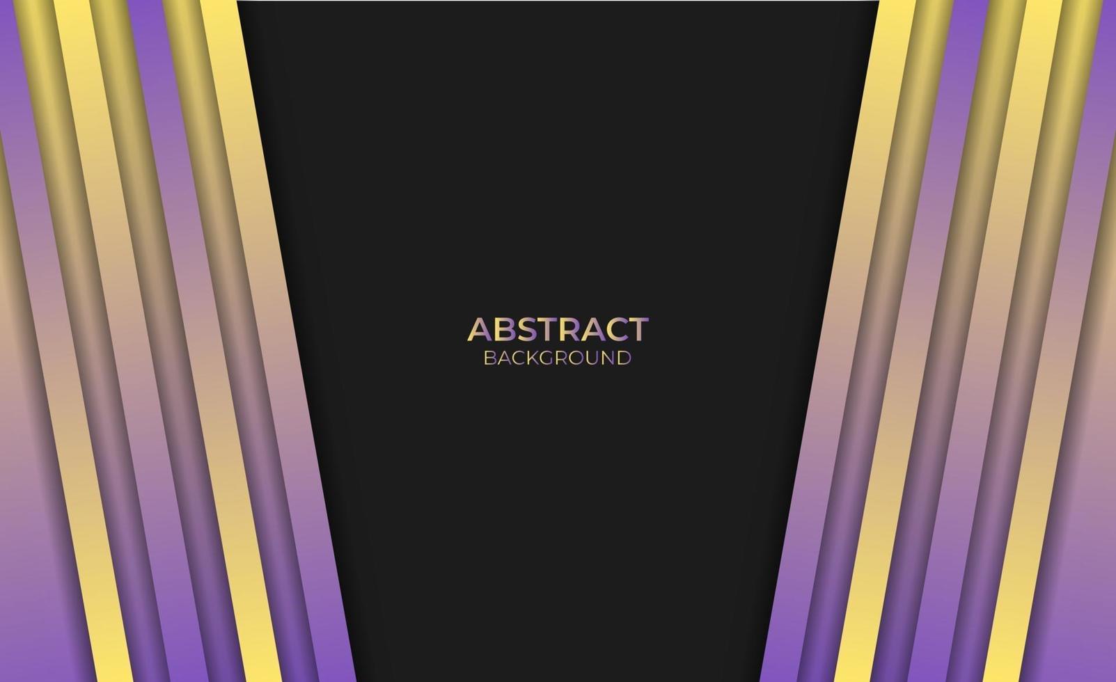 abstrato design moderno estilo gradiente roxo fundo amarelo vetor