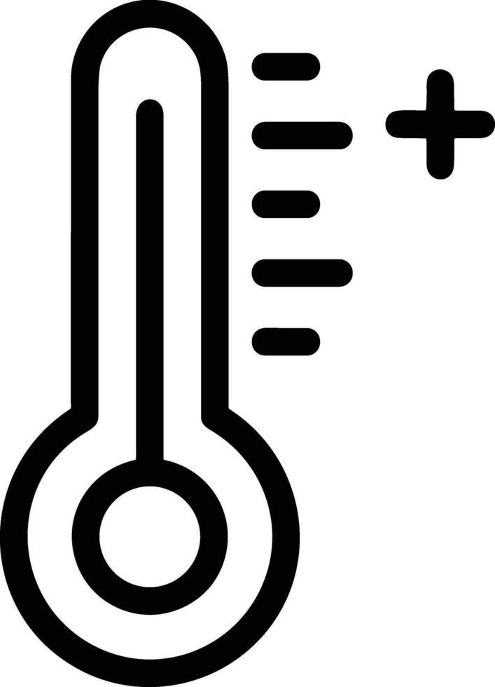 termômetro remédio ícone símbolo imagem vetor. ilustração do a temperatura frio e quente a medida ferramenta Projeto imagem.eps 10 vetor