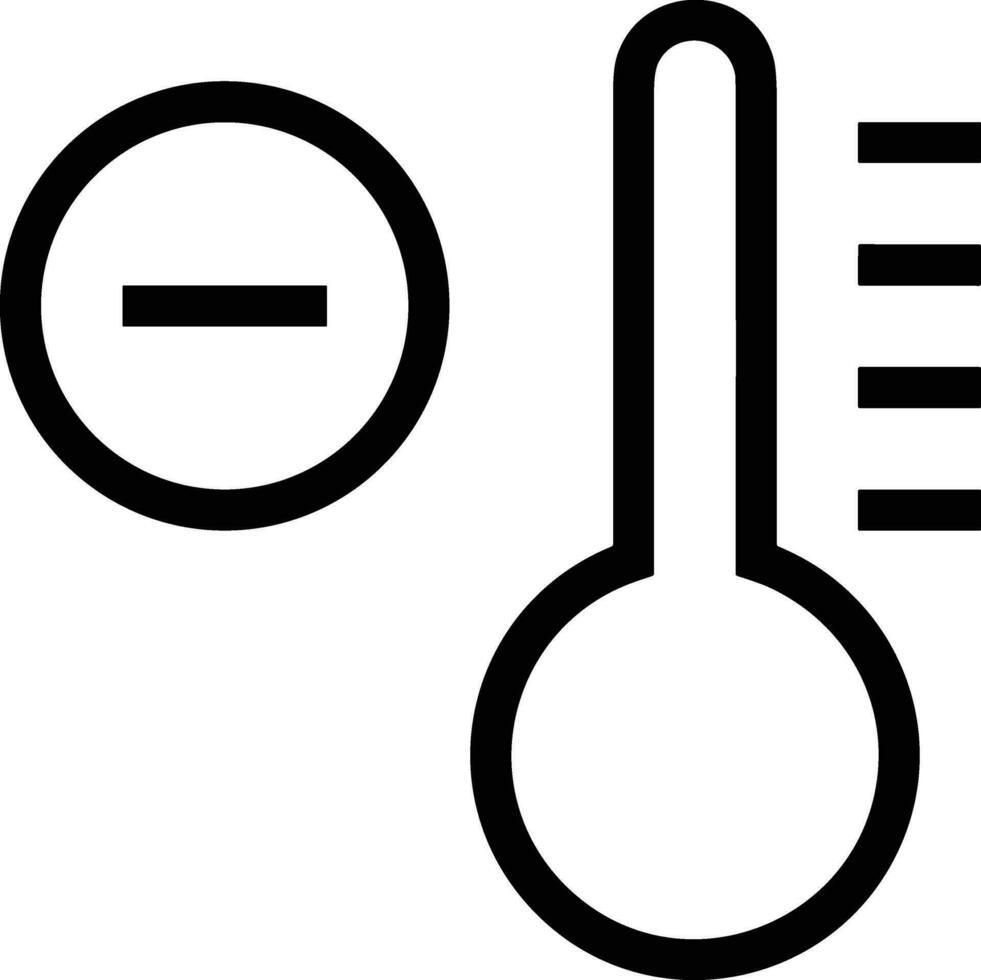 termômetro remédio ícone símbolo imagem vetor. ilustração do a temperatura frio e quente a medida ferramenta Projeto imagem.eps 10 vetor