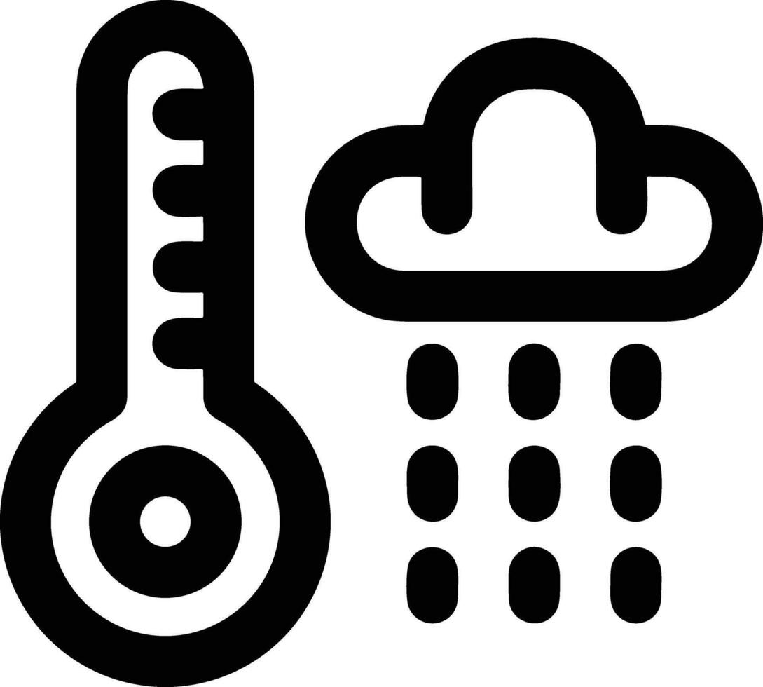 termômetro remédio ícone símbolo imagem vetor. ilustração do a temperatura frio e quente a medida ferramenta Projeto imagem.eps 10 vetor