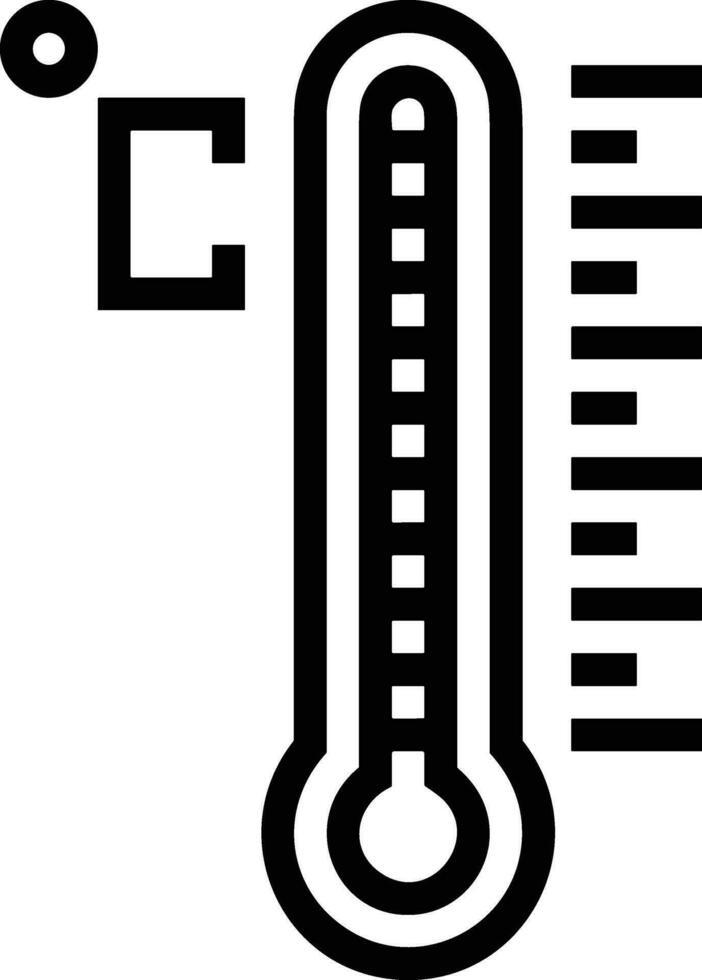 termômetro remédio ícone símbolo imagem vetor. ilustração do a temperatura frio e quente a medida ferramenta Projeto imagem.eps 10 vetor