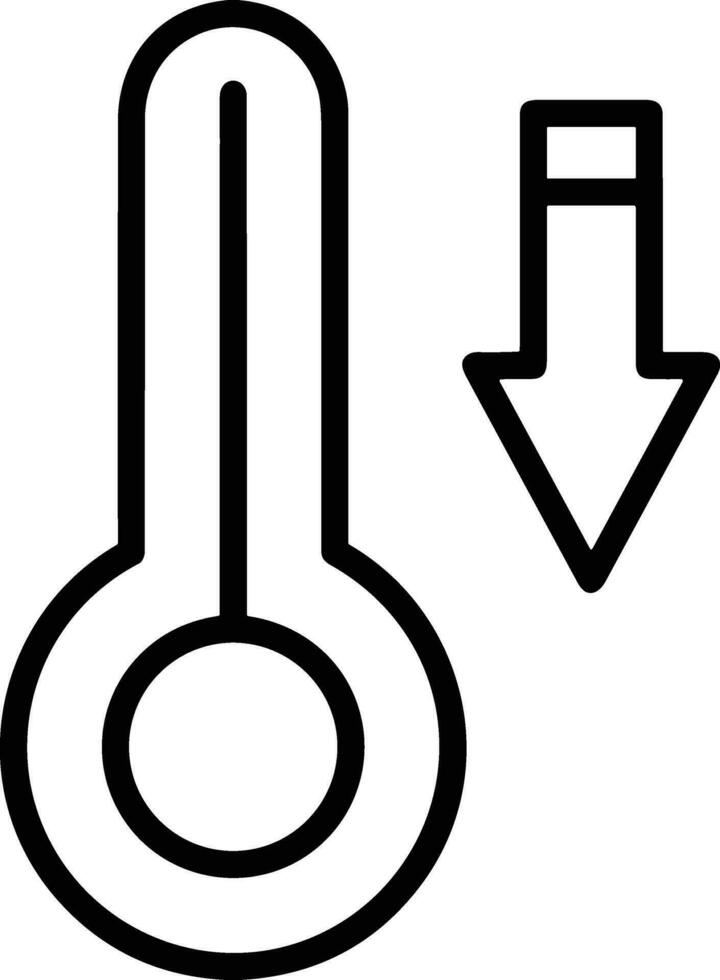 termômetro remédio ícone símbolo imagem vetor. ilustração do a temperatura frio e quente a medida ferramenta Projeto imagem.eps 10 vetor