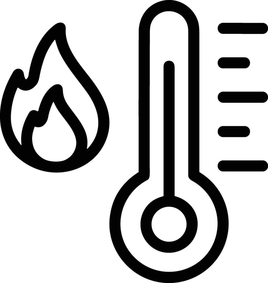 termômetro remédio ícone símbolo imagem vetor. ilustração do a temperatura frio e quente a medida ferramenta Projeto imagem.eps 10 vetor