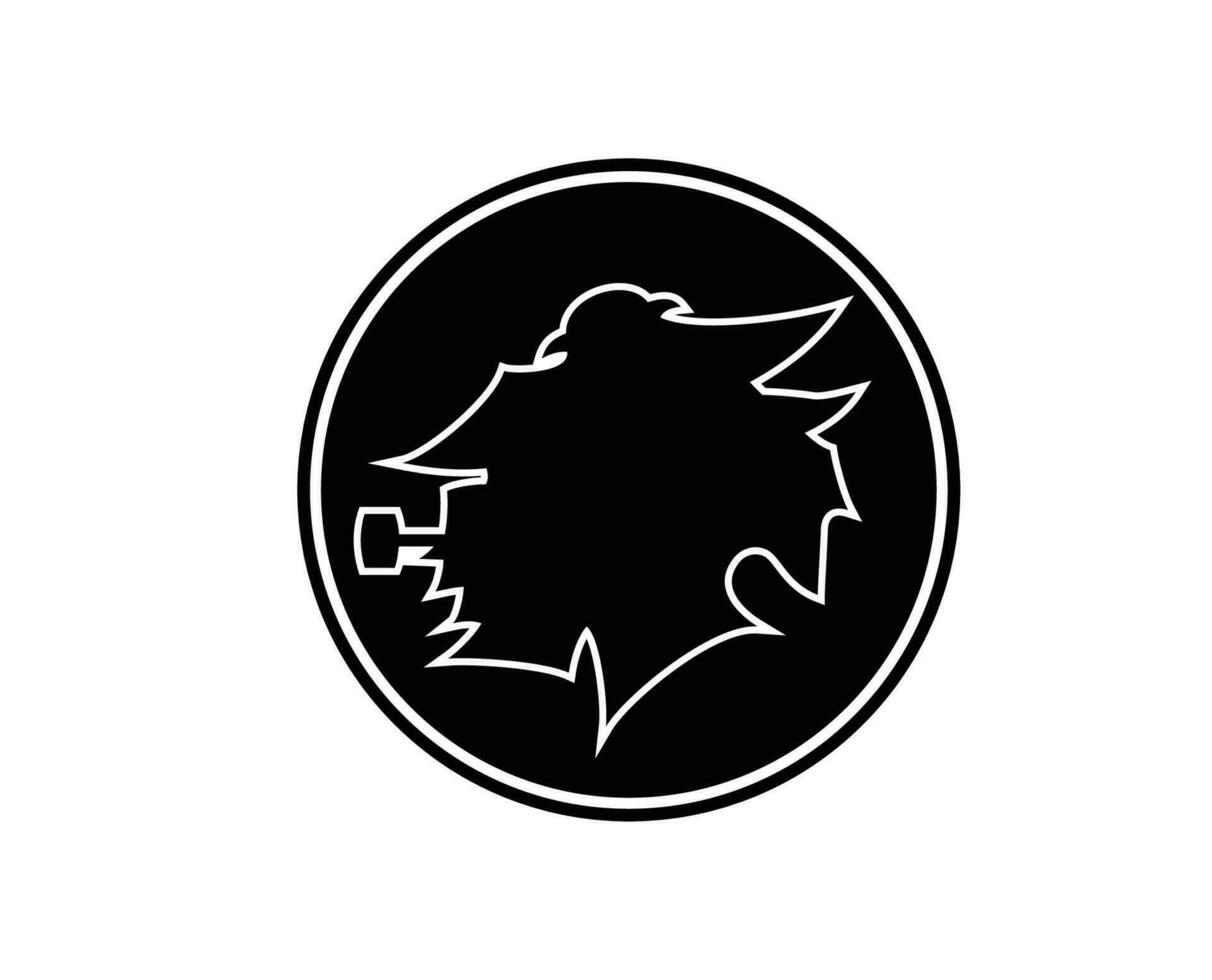 sampdoria clube símbolo logotipo Preto serie uma futebol calcio Itália abstrato Projeto vetor ilustração