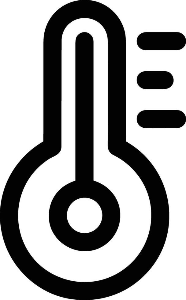 termômetro remédio ícone símbolo imagem vetor. ilustração do a temperatura frio e quente a medida ferramenta Projeto imagem.eps 10 vetor