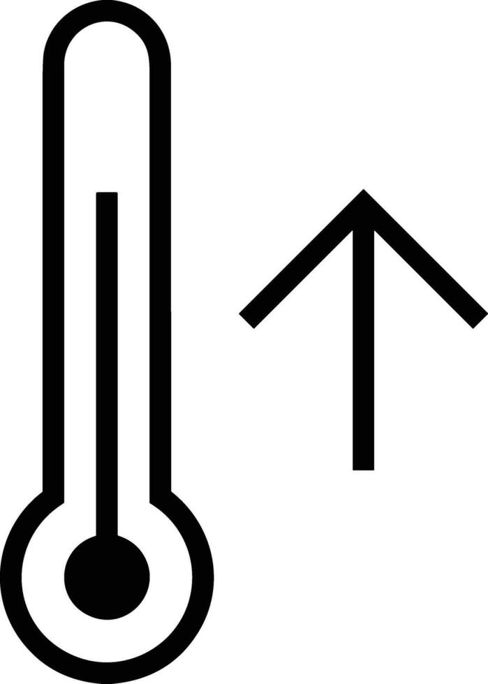 termômetro remédio ícone símbolo imagem vetor. ilustração do a temperatura frio e quente a medida ferramenta Projeto imagem.eps 10 vetor