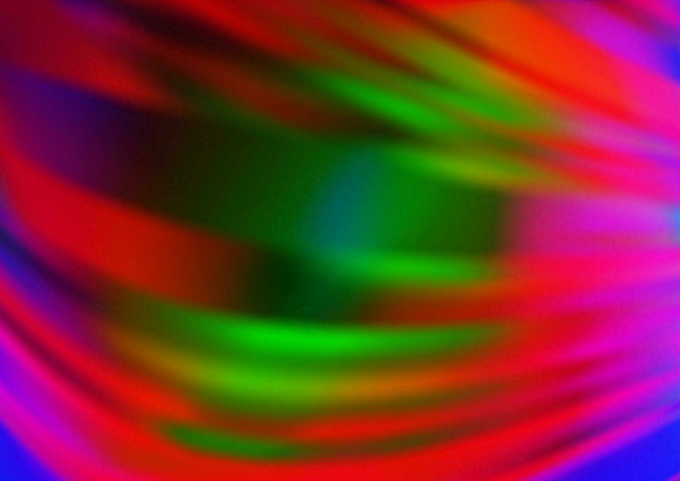 luz multicolor, modelo abstrato de vetor de arco-íris.