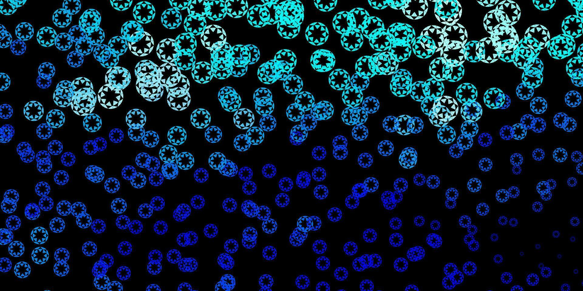 textura vector azul escuro com discos.