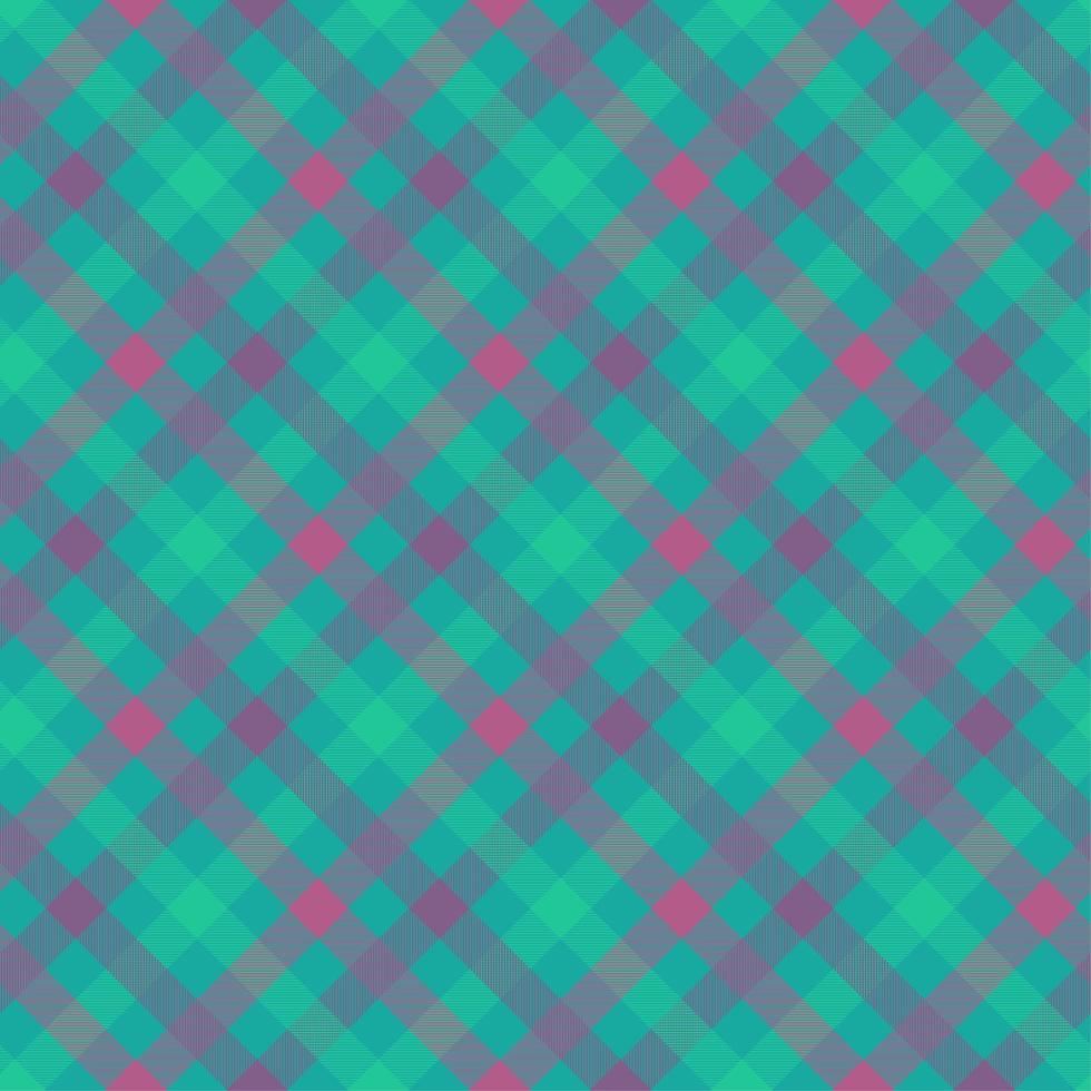 padrão de vetor sem costura cor tartan