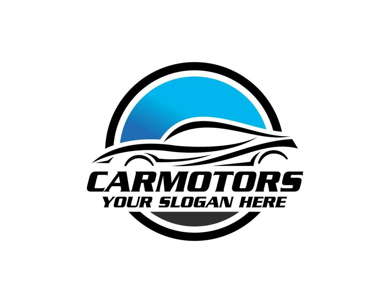 design de logotipo de carro esportivo. automotivo, showroom de carros, vetor de design de logotipo de revendedor de carros