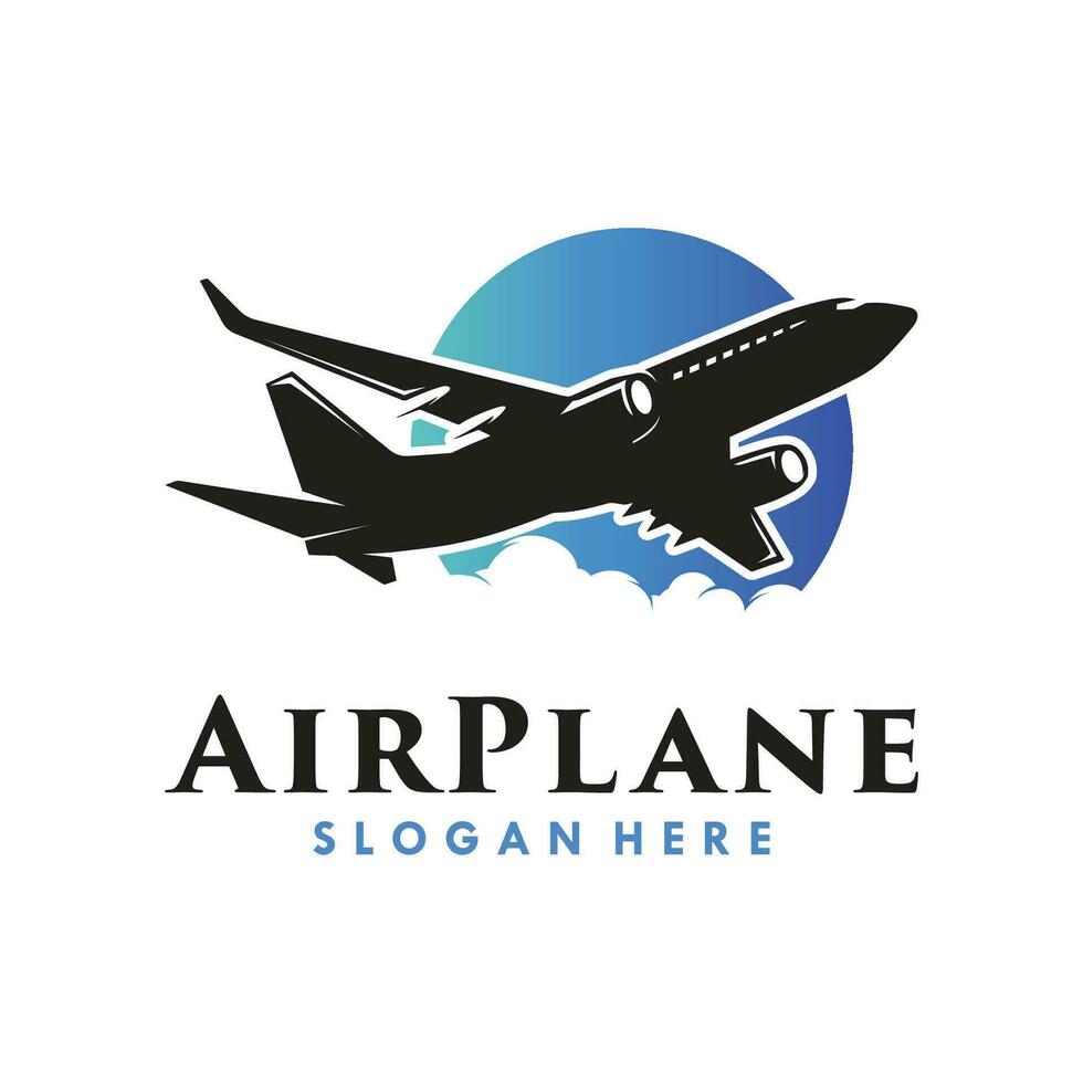 ar avião ilustração logotipo Projeto vetor