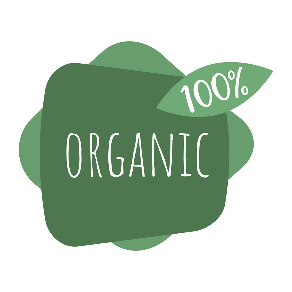 fresco saudável orgânico vegano Comida logotipo etiquetas e Tag. vetor mão desenhado ilustração. eco, biografia, vegano Comida adesivos modelo para orgânico e eco amigáveis produtos.