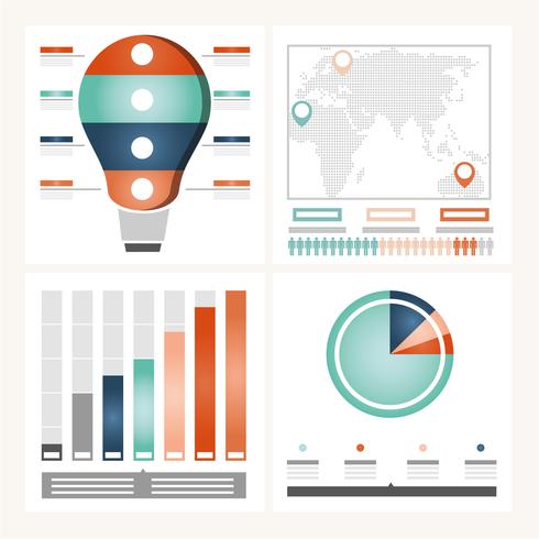 Vector infográfico ilustração