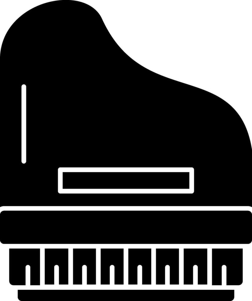 design de ícone de vetor de piano