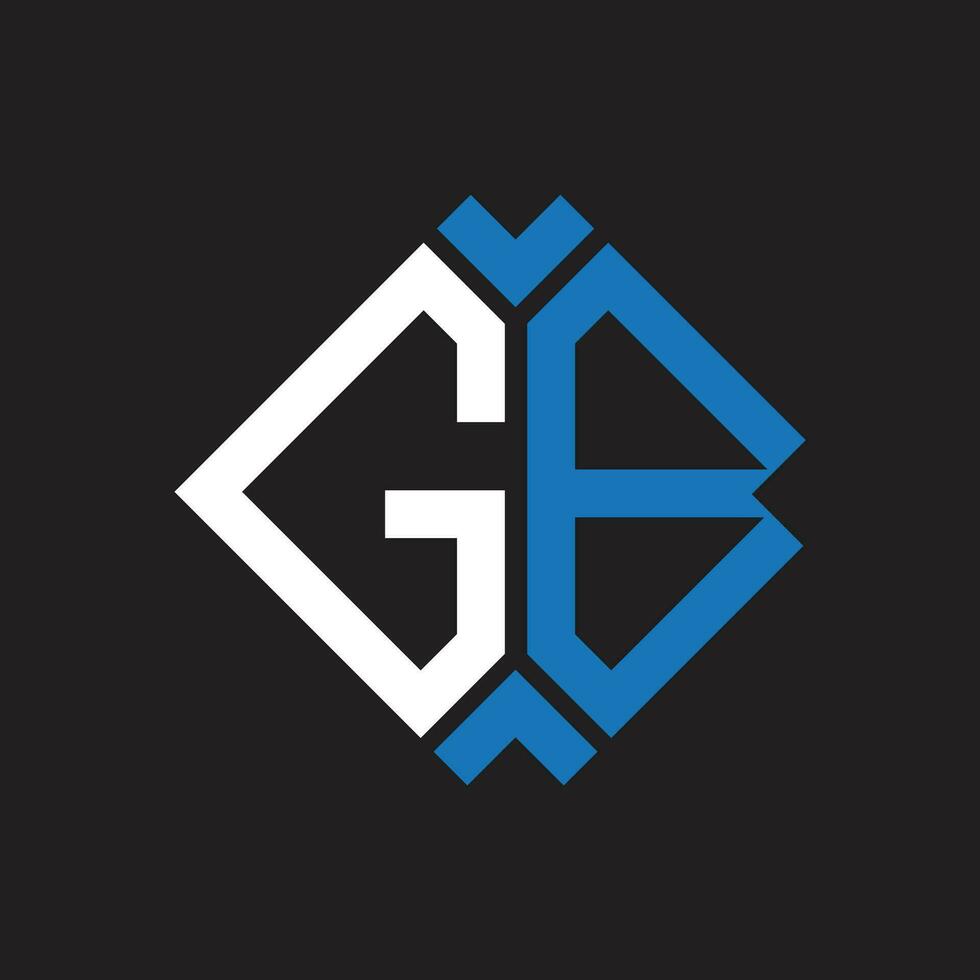 gb carta logotipo design.gb criativo inicial gb carta logotipo Projeto. gb criativo iniciais carta logotipo conceito. vetor