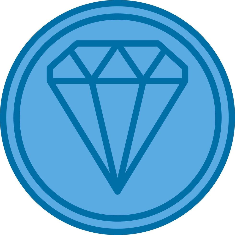 design de ícone de vetor de diamante