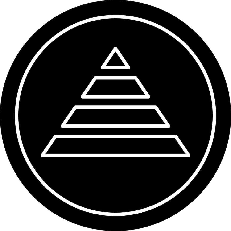 pirâmide vetor ícone Projeto