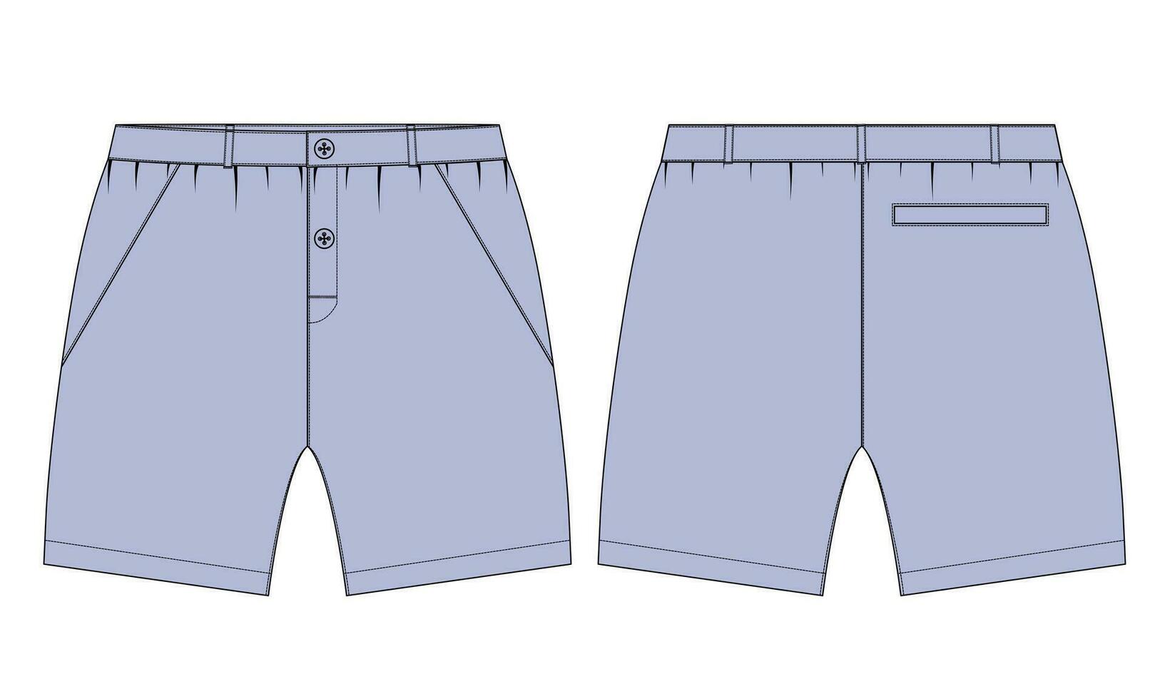 calção calça vetor ilustração modelo para masculino e Rapazes