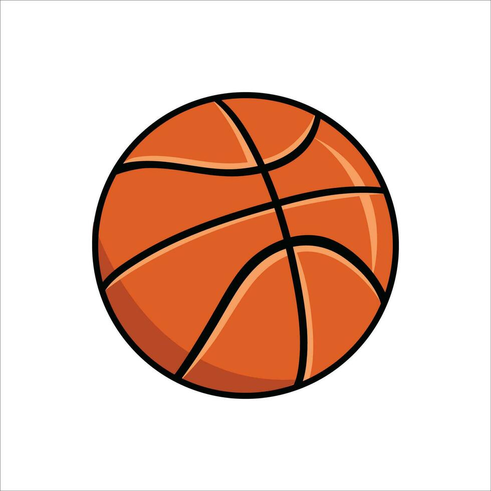 basquetebol vetor ilustração, basquetebol bola logotipo basquetebol ícone