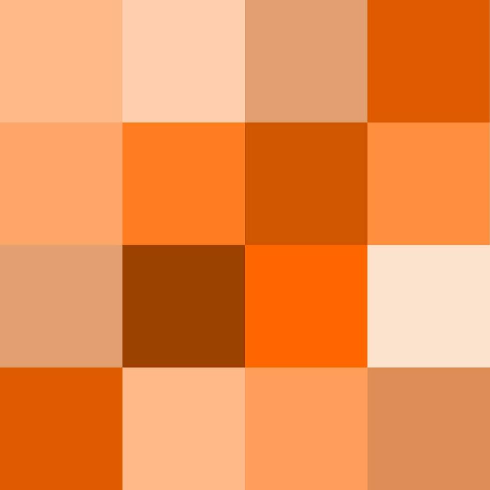 abstrato laranja cor padronizar fundo com quadrados. dia das Bruxas, cair, colheita, abóbora, Ação de graças conceitos. vetor