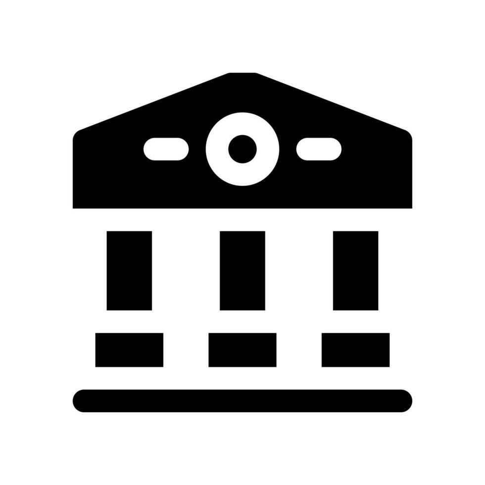 banco glifo ícone. vetor ícone para seu local na rede Internet, móvel, apresentação, e logotipo Projeto.