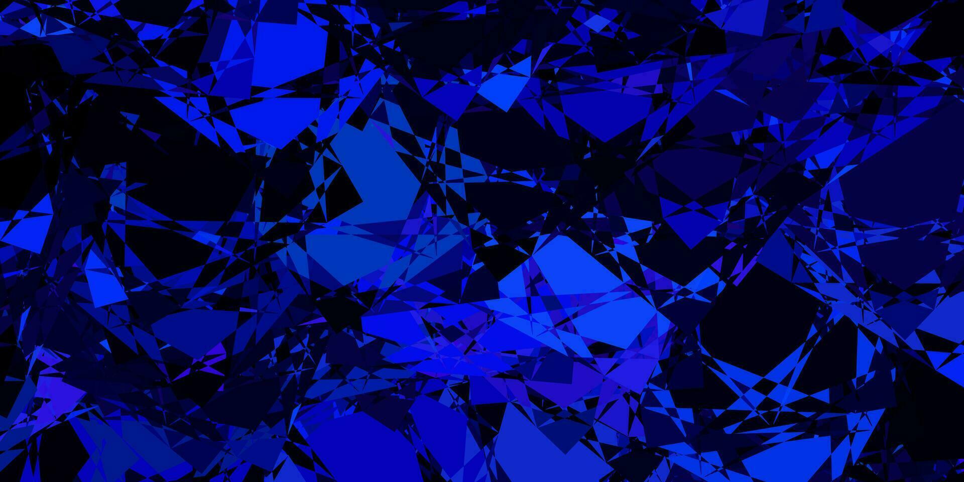 fundo vector rosa escuro, azul com formas poligonais.